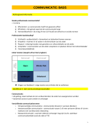 SRW samenvatting communicatie: basis (MBR42a)