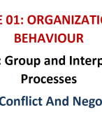 Organizational Behaviour Finial 