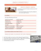 Engels semester 2