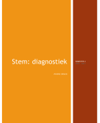 Stem: diagnostiek HC 3 (L&A Antwerpen)