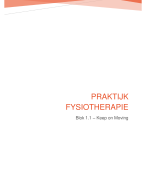 Praktijk Fysiotherapie - Onderzoek en Behandeling (blok 1.1)