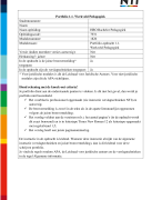 Portfolio 1.1. Werkveld Pedagogiek, beoordeeld met een 8.4