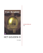 Boekverslag: Het Gouden Ei