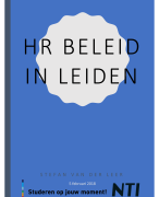 NTI HBO HRM Paper HR Instrumenten