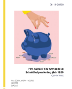 Armoede en schuldverlening Viaa- uitwerking verslag 