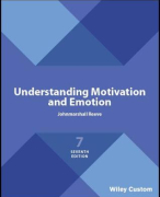 Motivatie en de Zelfsturende Mens samenvatting boek + hoorcolleges (UU) 2021-22