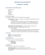 Biomedische Wetenschappen S1