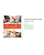 Vakmanschap 4 - Evaluatieplan geleverde zorg