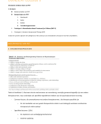 Samenvatting college 5: psychodynamische therapie
