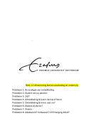 uitgebreide samenvatting 2.3 Afstemming binnen opvoeding en onderwijs
