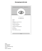 Bewegingsonderwijs periode 1.4 