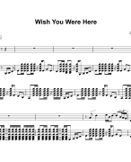 Wish You Were Here, Pink Floyd, full score
