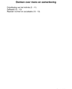 samenvatting gedragswetenschappen denken over mens en samenleving