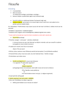 Samenvatting Filosofie Vives Toegepaste psychologie