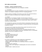 5 rollen van een Docent