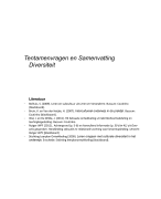 Tentamenvragen en Samenvatting ''Diversiteit in het Onderwijs''