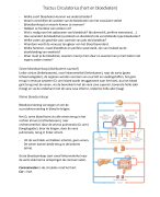 Anatomie en fysiologie tractus circulatorius (hart en bloedvaten), module 1 