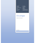 Eindproduct Oncologie verpleegkunde MBO4. 
