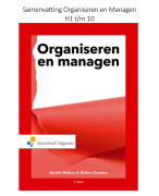 Organisatie en Management | Organisatiekunde 