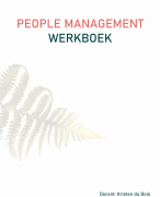 People Management - docent Kristen du Bois