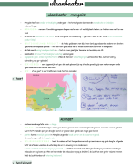 samenvatting aardrijkskunde: Ulaanbatar