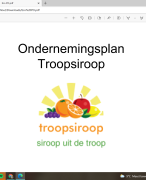 uitgebreid ondernemingsplan Siroop 28 bladzijdes, Economie 5vwo. Cijfer 9,5!!!