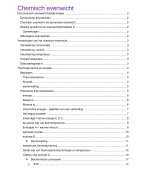 Analytische chemie: chemisch evenwicht