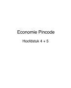Economie Pinpas leerjaar 4 vmbo-gt samenvatting van het hele boek