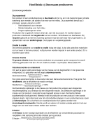 Samenvatting Scheikunde Chemie Overal H13 Duurzaam produceren HAVO 4/5