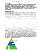 Samenvatting Basisboek facility management H4 De facilitaire organisatie
