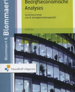 Samenvatting Bedrijfseconomische analyses