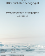 Basiskennis samenvatting Pedagogiek en Agogiek - Tentamenvoorbereiding - Geschreven Feb. 2022