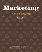 Samenvatting Marketing de Essentie tweede druk