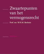 samenvatting van het boek 'zwaartepunten van het vermogensrecht'