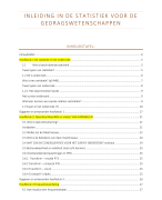 Statistiek 1 (toegepaste psychologie)