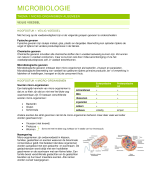 Samenvatting Microbiologie Leerjaar 3, Periode 2