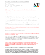 Thuisopdracht voor praktijkdag Algemene Vakkendag op 09-10-2020
