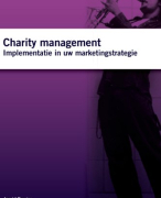 Fundraising en ondernemen - Charity Management (implementatie in uw marketingstrategie)