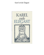Karel ende Elegast 