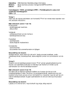  LOI - inzendopgave 738A4 - BPM Basis business process management 