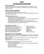 MAO Wat is onderzoek t/mH 5
