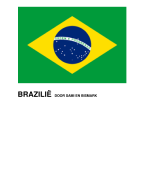 Word document over Brazilië