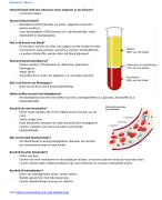 Biologie Bloedsomloop VWO2