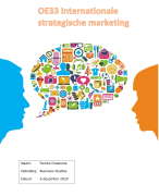OE33 Strategische Marketing deeltoets 1