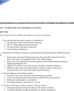 NRNP 6665 Final EXAM with Questions and Answer