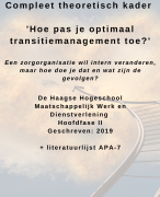 Scriptie re-integratie gedetineerden - Hogeschool Amsterdam - MWD - Behoeften van gedetineerden - Geslaagd 2022