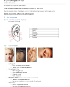samenvatting: pathologie NKO (OLOD: basiswetenschappen ivm therapeutisch handelen 2)