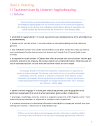 Samenvatting Taalontwikkelingsstoornissen deel 1 en 2