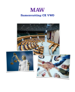 Alle examenstof voor MAW (VWO)