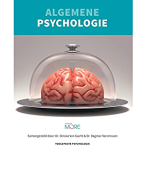 Uitgebreide samenvatting van het vak Algemene psychologie.
